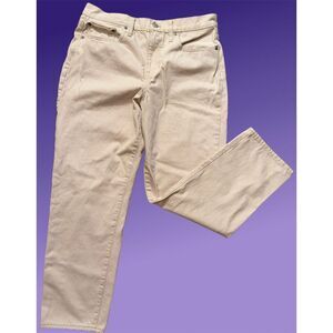 J.Crew Women's Boyfriend Jeans Size 28 Beige Relaxed Fit